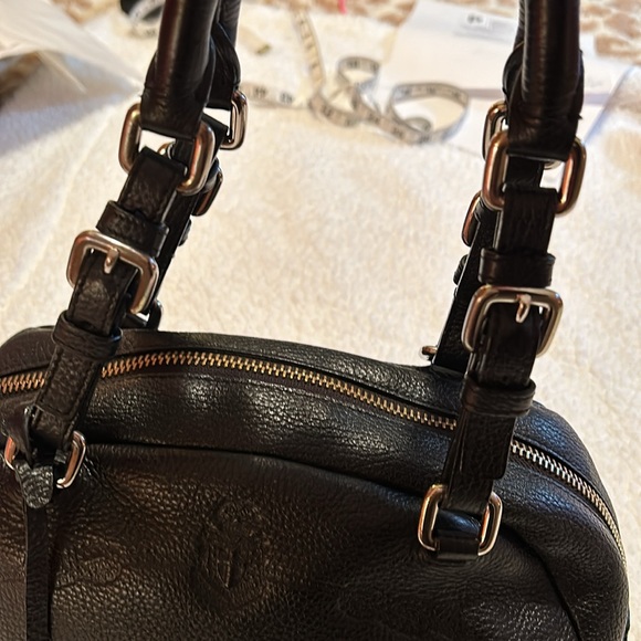 Authentic PRADA Tessuto Print Bowler Bag - Picture 4 of 13